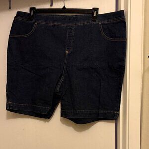 Dark Denim Shorts